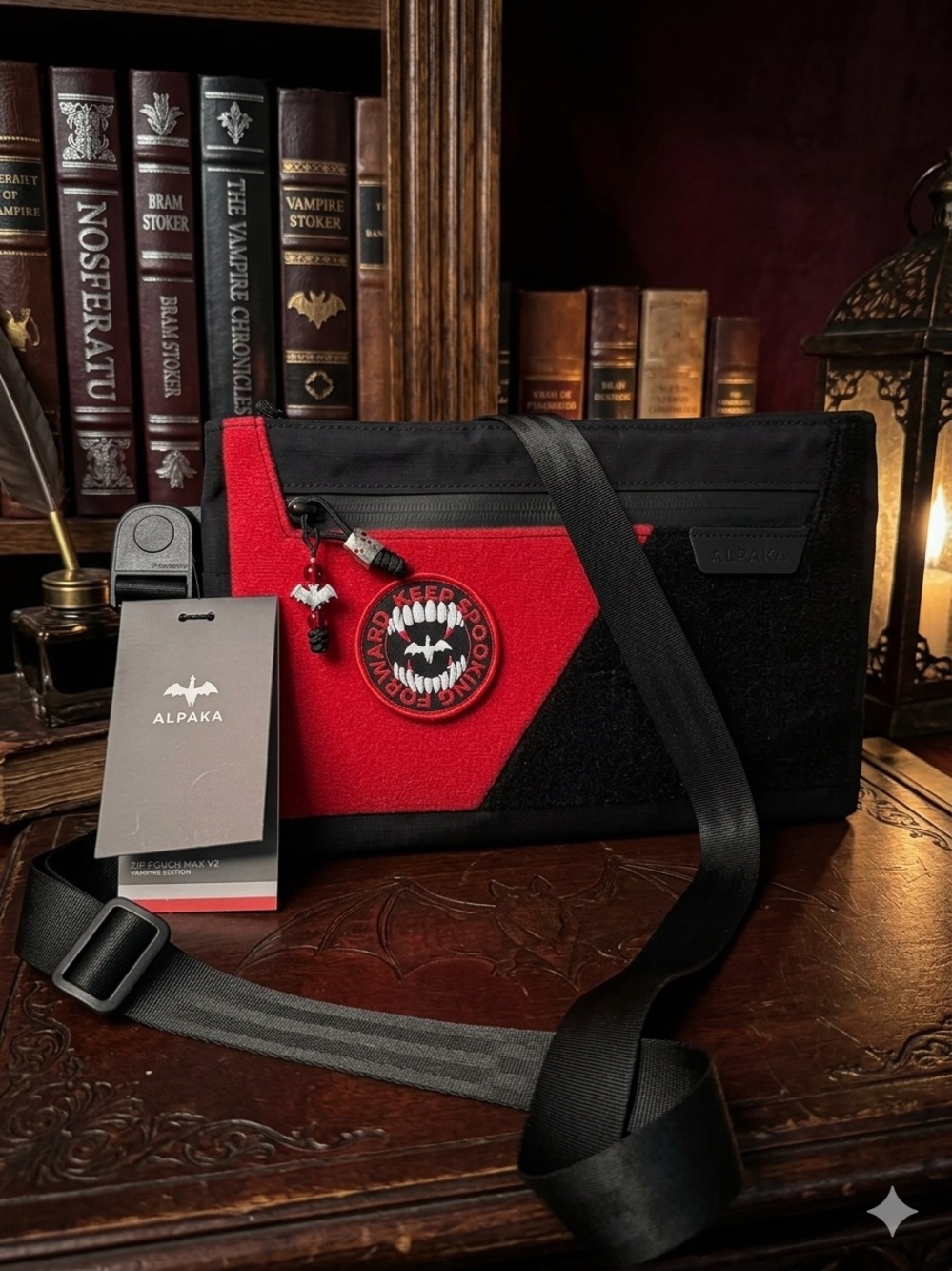 Alpaka Zip Pouch Max V2 – Vampire Edition | Limited Edition